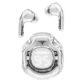 T8 Crystal Wireless Earphones - Transparent (Air 39)